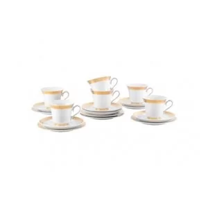 Garnitur do kawy na 6 osób (18el.) Ćmielów - Margaret G666