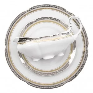 Komplet talerzy na 6 osób / 18 el Ćmielów - Bolero Princess