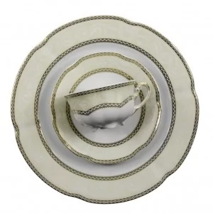 Garnitur do herbaty na 6 osób (18el.) Ćmielów - Bolero E363 Vienna