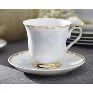 Garnitur do kawy na 6 osób (18el.) Ćmielów - Astra G684 Królewski Błękit