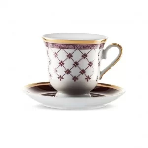 Garnitur do kawy na 6 osób (18el.) Ćmielów - Astra G364 Fryderyka