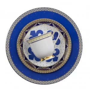 Garnitur do kawy na 6 osób (22el.) Ćmielów - Astra G340 Bizancjum