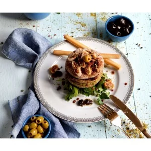 Komplet talerzy na 6 osób (18el.) Ćmielów - Pułaski 8051 Grecka Droga