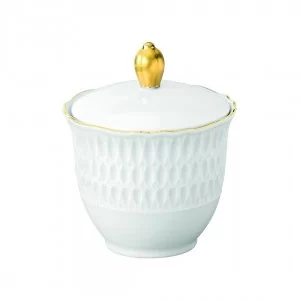 Garnitur do kawy na 6 osób (21el.) Ćmielów - Sofia 3604 Złoto