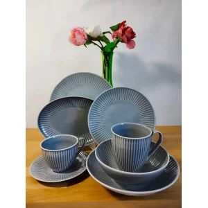 Talerz obiadowy 26 cm Chodzież - Dalia GL06 Szary