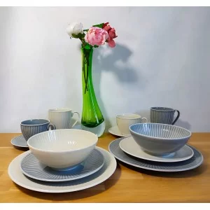 Talerz obiadowy 26 cm Chodzież - Dalia GL06 Szary