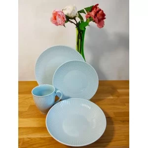 Talerz obiadowy 26 cm Chodzież - Dalia GL02 Błękit