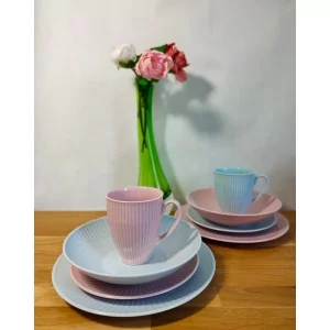 Talerz obiadowy 26 cm Chodzież - Dalia GL02 Błękit