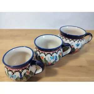 Kubek 420ml dek. 149art - Bolesławiec