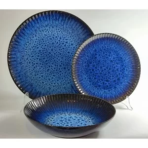 Komplet talerzy na 4 osoby (12 el.) Lubiana - Stoneware Cosmos