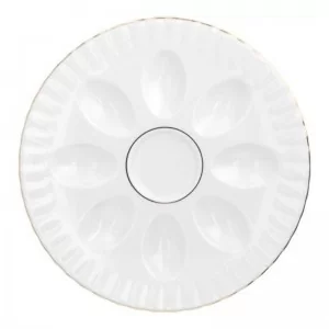 Półmisek okrągły do jaj 21 cm Chodzież - Iwona Złota Linia B014