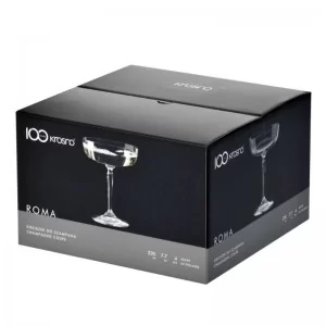 Kieliszki do szampana 230 ml (4 szt.) Krosno - Roma