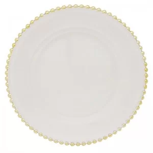 Podstawka szklana pod talerz 31,5 cm