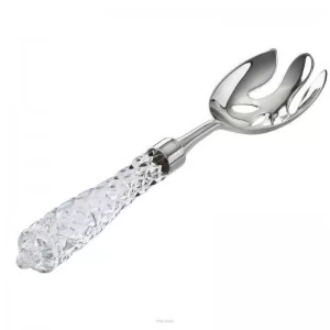Villa Italia - Casandra widelec do sałaty z kryształową rączką