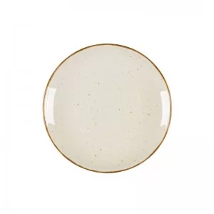 Talerz deserowy 21 cm Lubiana - Hotel ART Kremowy