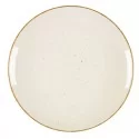 Talerz płytki 28 cm Lubiana - Hotel ART Kremowy