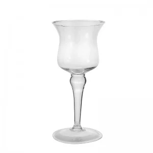 Świecznik szklany 28,5cm