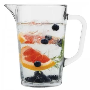Dzbanek z uchem na wodę i napoje 1,23l - Trend Glass Alva
