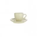 Filiżanka ze spodkiem 180 ml/14,5 cm Lubiana - Aida ART Kremowy
