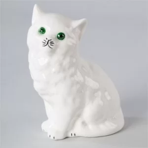 As Ćmielów - Figurka Porcelanowa Kotek Zamyślony 157