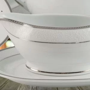 Serwis obiadowy na 12 osób (42el.) Bogucice - New Hollis Platin