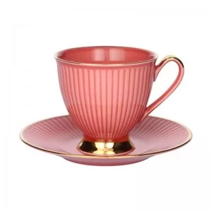 Dalia GZ04 Koral Filiżanka ze spodkiem 250 ml