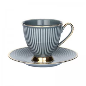 Dalia GZ08 Grafit Filiżanka ze spodkiem 250 ml