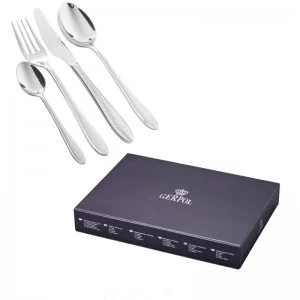 Komplet sztućców na 6 osób (24 el) Gerpol - Bella