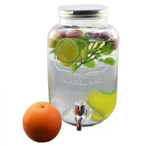 Słój 4 l z kranikiem i zakrętką metalową  DUC1029