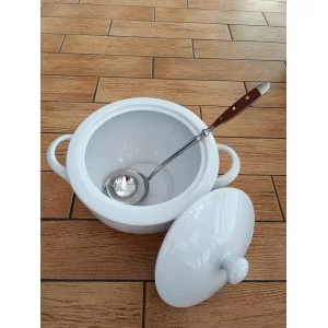 Country / Will łyżka wazowa z brązową rączką