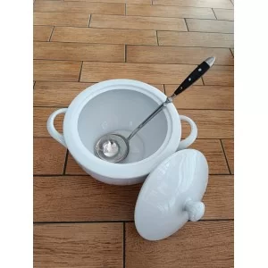 Country / Will łyżka wazowa z czarną rączką