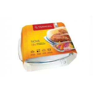 Naczynie żaroodporne 7,0l z pokrywą - Termisil Classic