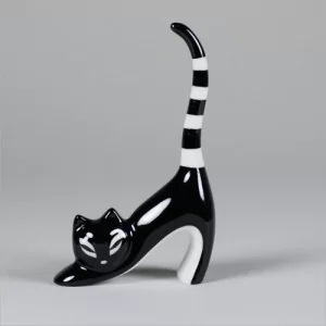 As Ćmielów - Figurka Porcelanowa Kotek Skoczny 155