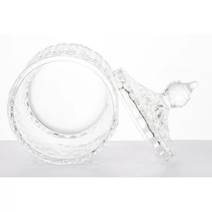 Szklany Pojemnik Dekoracyjny 13,5 cm