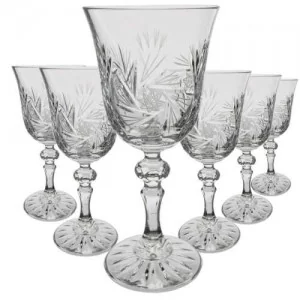 Kieliszek kryształowy goblet 220 ml Zawiercie 1353-IA247