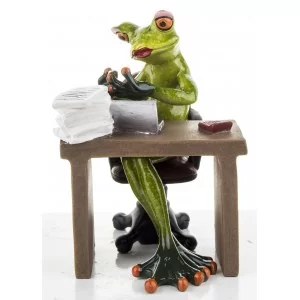 Figurka Żaba Sekretarka 14,5 cm
