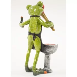 Figurka Żaba z Grillem 16,5 cm