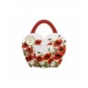 Kubek w koszyczku Classic Poppies 360 ml