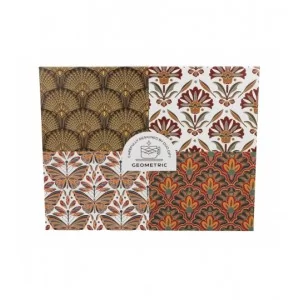 Komplet 4 kubków Geometic 350 ml