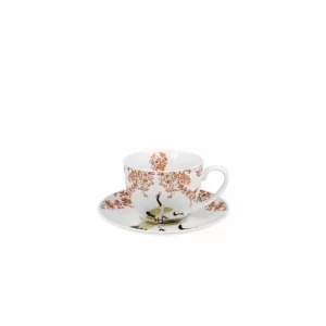 Filiżanka ze spodkiem Sakura i Żurawie 250 ml