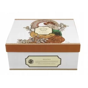 Komplet 2 filiżanek Topaz inspired by A. Mucha 250 ml