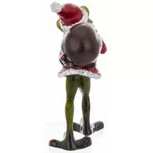 Figurka Świąteczna Żaba 14,5 cm