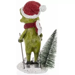 Figurka Świąteczna Żaba 14,5 cm