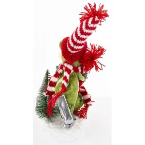 Figurka Świąteczna Żaba 21,5 cm