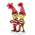 Figurka Świąteczna Żaba 20 cm