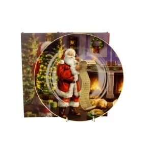 Talerz duży Santa Letter