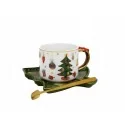 Kubek na stopce Around Christmas Tree 350 ml