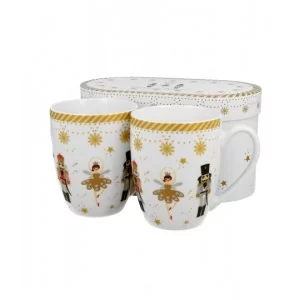 Komplet 2 kubków Christmas Ballerina 380 ml