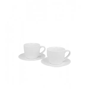 Komplet 2 filiżanek espresso ze spodkami Twilight 115 ml