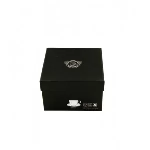 Komplet 2 filiżanek espresso ze spodkami Twilight 115 ml